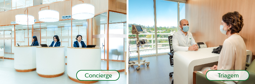 Concierge, Triagem