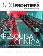 Capa da 5ª edição com destaque para pesquisa clínica