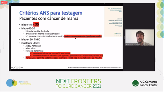 Print do slide da sessão