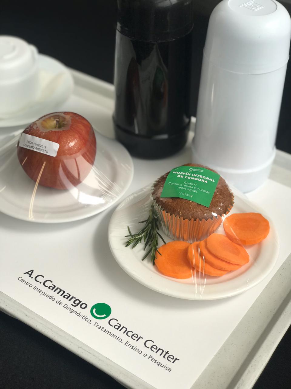 Betacaroteno muffin integral de cenoura